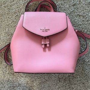 Light pink Kate Spade backpack
